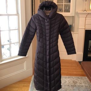 Patagonia full length down jacket
